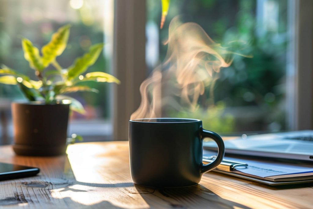 Kaffee beim Erstgepräch